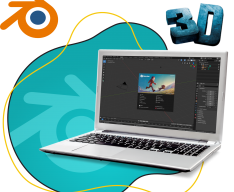 Blender - КИБЕРшкола программирования для детей, компьютерные курсы для школьников, начинающих и подростков - KIBERone г. Голицино