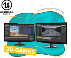 Unreal Engine 4. Игровой движок - КИБЕРшкола программирования для детей, компьютерные курсы для школьников, начинающих и подростков - KIBERone г. Голицино