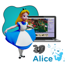 Alice 3d - КИБЕРшкола программирования для детей, компьютерные курсы для школьников, начинающих и подростков - KIBERone г. Голицыно