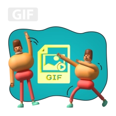 Gif-анимация - КИБЕРшкола программирования для детей, компьютерные курсы для школьников, начинающих и подростков - KIBERone г. Голицыно