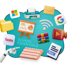 Цифровая база для школьника - КИБЕРшкола программирования для детей, компьютерные курсы для школьников, начинающих и подростков - KIBERone г. Голицыно