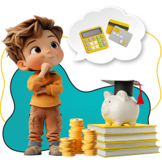 Финансовый интеллект вместе KIBERone - КИБЕРшкола программирования для детей, компьютерные курсы для школьников, начинающих и подростков - KIBERone г. Голицыно