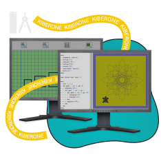 Исполнители чертежник и черепашка - КИБЕРшкола программирования для детей, компьютерные курсы для школьников, начинающих и подростков - KIBERone г. Голицыно