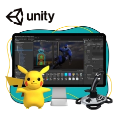 Мир игр на Unity 2D на популярном движке + AI-помощники - КИБЕРшкола программирования для детей, компьютерные курсы для школьников, начинающих и подростков - KIBERone г. Голицыно