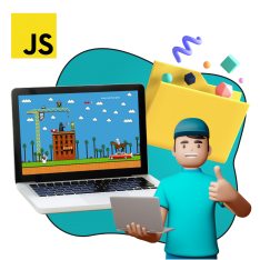 Программирование на JavaScript. Учимся создавать игры! - КИБЕРшкола программирования для детей, компьютерные курсы для школьников, начинающих и подростков - KIBERone г. Голицыно