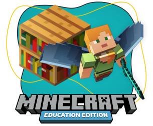 Minecraft Education - КИБЕРшкола программирования для детей, компьютерные курсы для школьников, начинающих и подростков - KIBERone г. Голицино