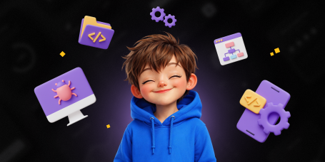 Идеальный сайт с нуля: код, дизайн и AI-помощник - КИБЕРшкола программирования для детей, компьютерные курсы для школьников, начинающих и подростков - KIBERone г. Голицыно